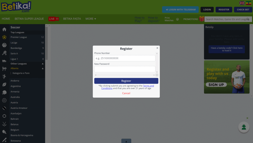 Jinsi ya Kusajili Akaunti