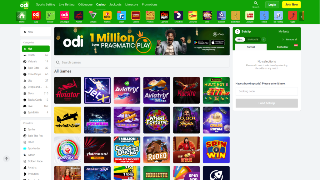 Casino na Michezo ya Mtandaoni