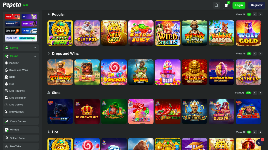 Slot Games na Michezo Maarufu