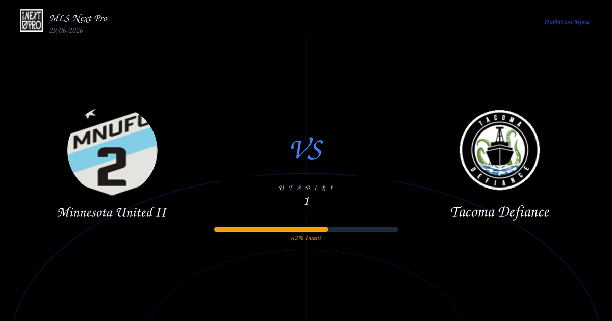 Minnesota United II vs Tacoma Defiance — Utabiri | MLS Next Pro | 29/06/2026